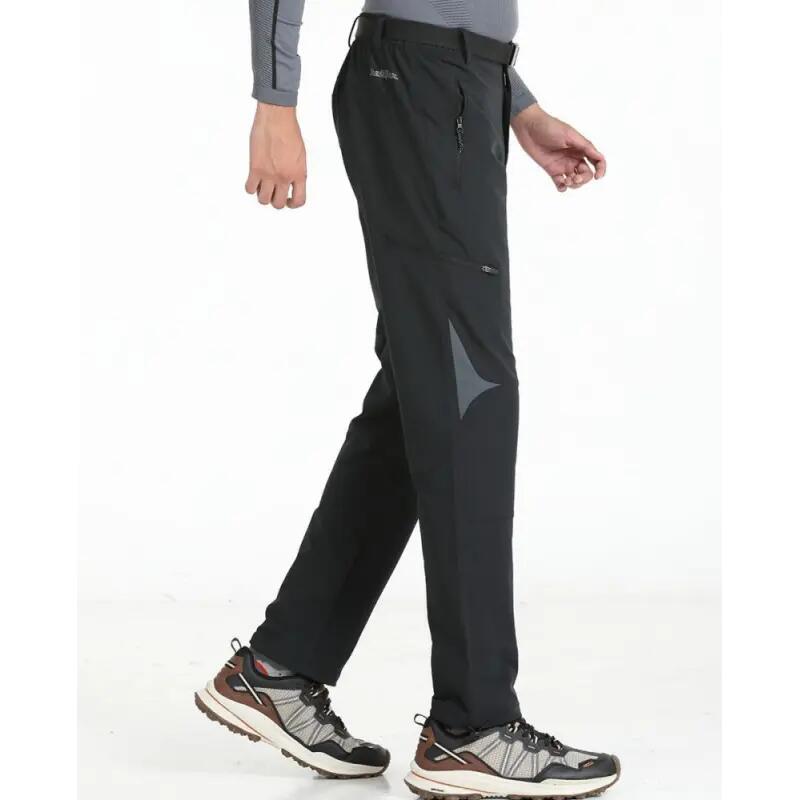 Pantalón montaña, Hombre, Bi-elástico DWR, Taravillo 26I Negro 2/5