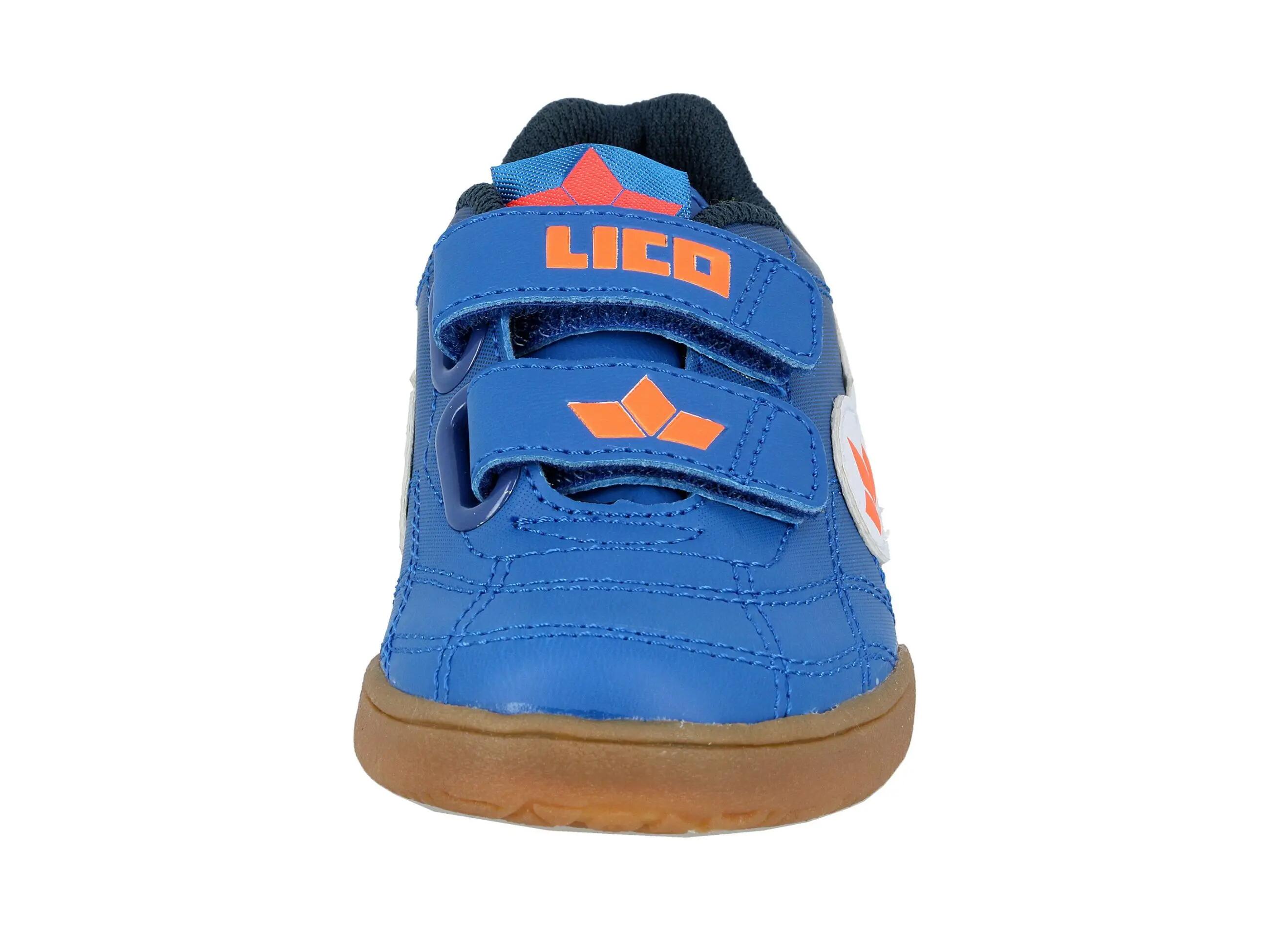 Chaussures LICO Bernie V garçon bleu velcro synthétique semelle amovible 3/6