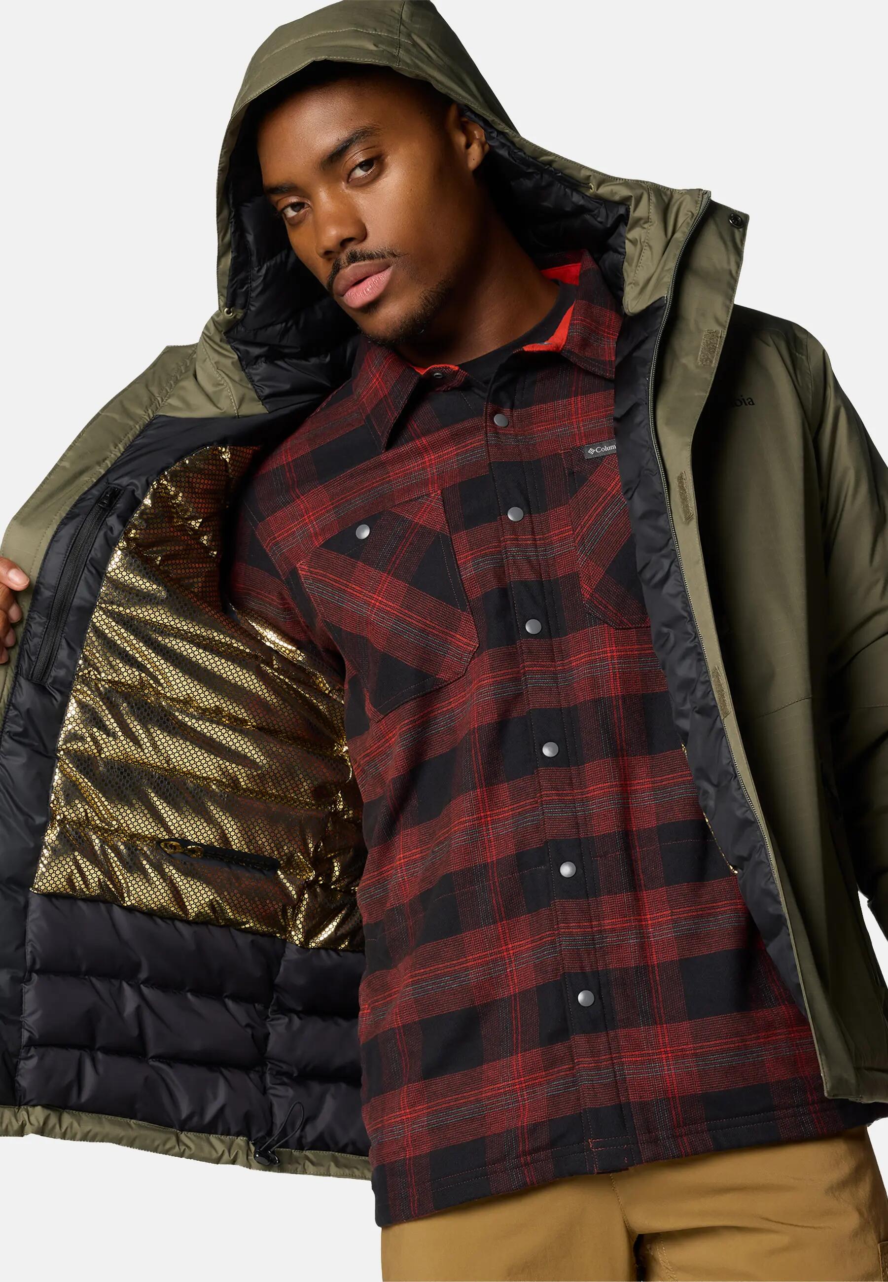 Columbia Gefütterte Herren-Winterjacke Oak Harbor II 7/7
