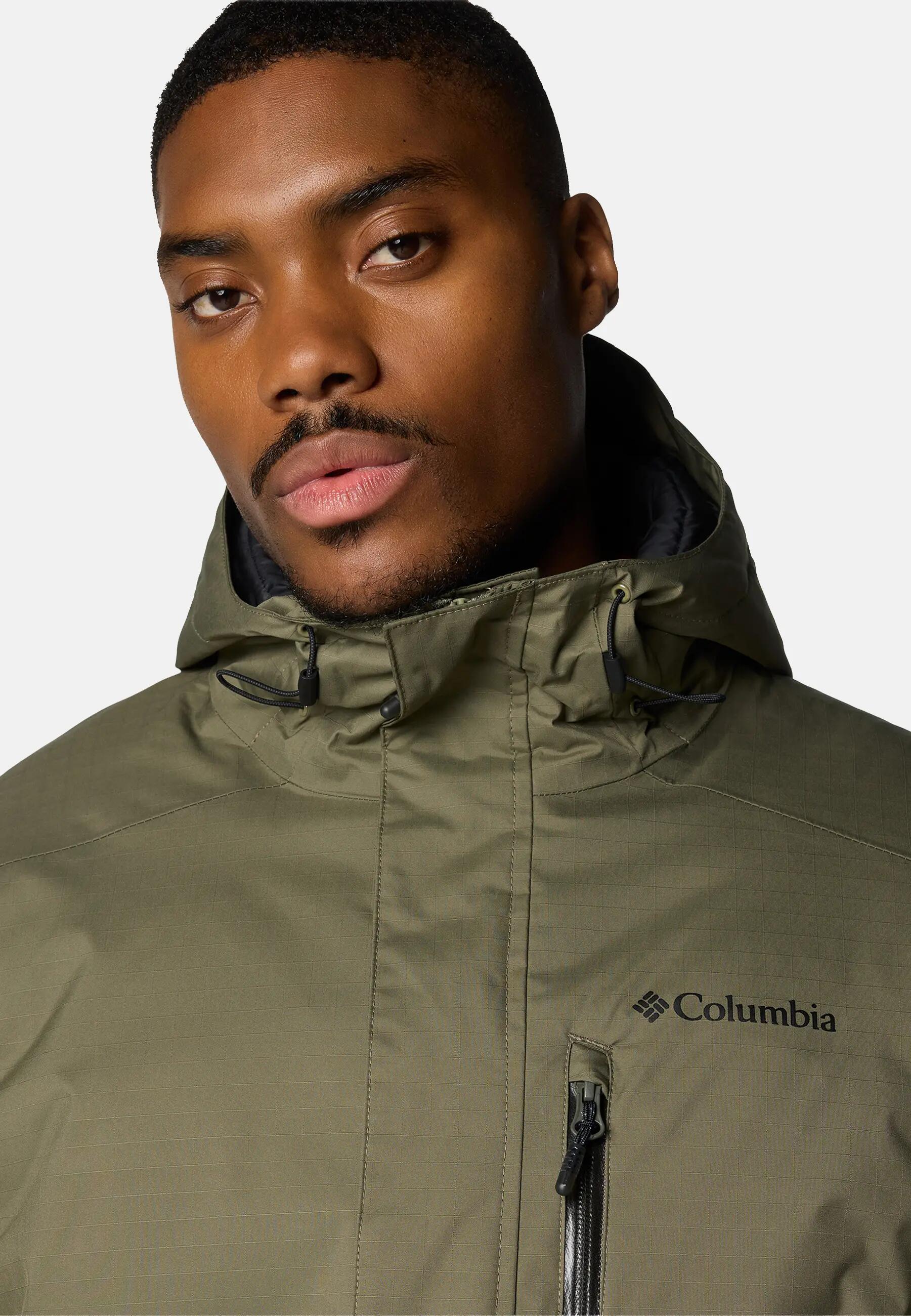 Columbia Gefütterte Herren-Winterjacke Oak Harbor II 6/7
