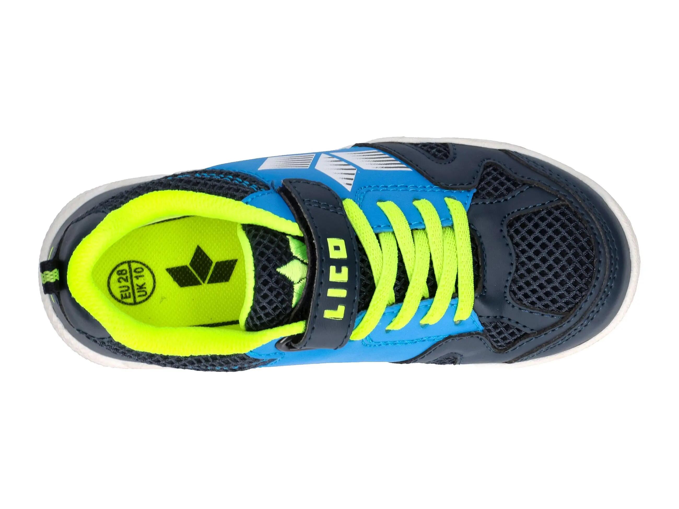 Chaussure sport LICO Sport VS garçon bleu velcro semelle amovible 5/6