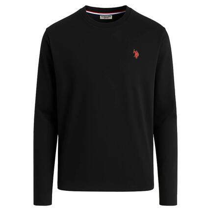 Longsleeve Herren 1er Pack Bequem sitzend-Longsleeve Rundhals
