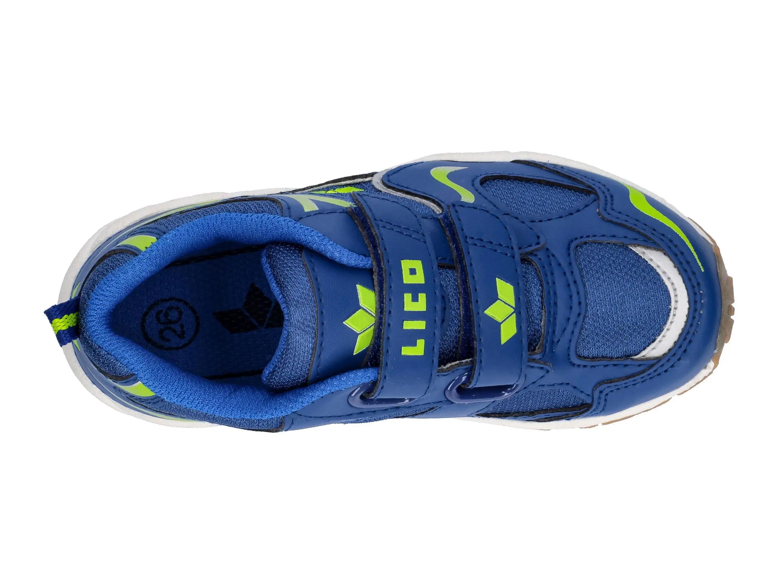 Chaussure d'entraînement LICO Bob V garçon nylon velcro bleu 5/6