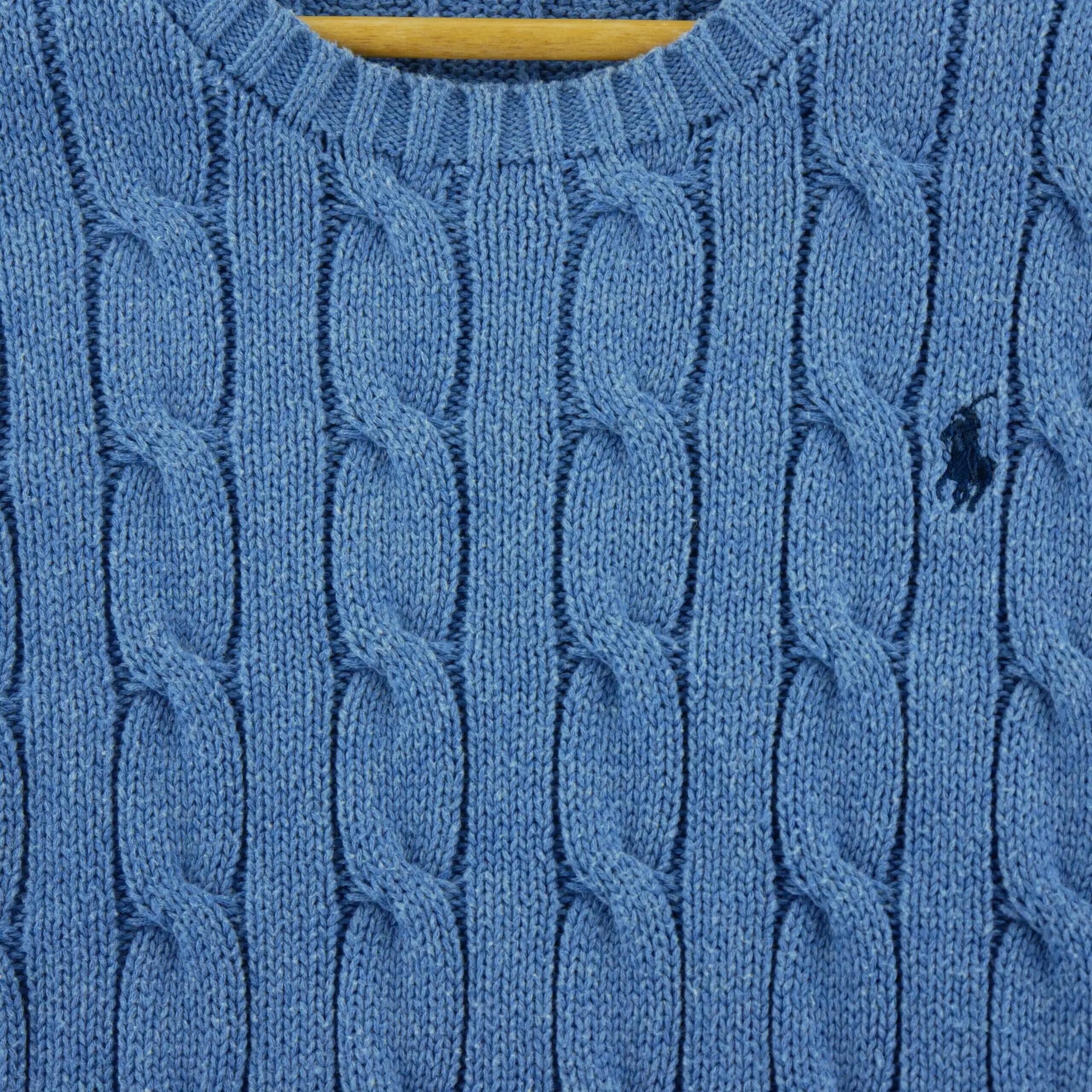 Seconde vie - Pull Homme Maille torsadée 100% coton - Excellent 3/6