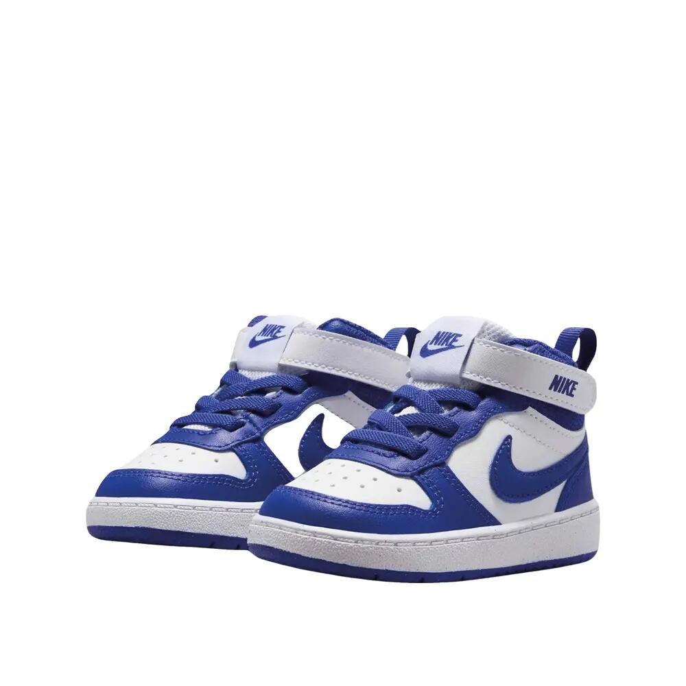 Zapatillas Nike Court Borough Mid 2 Blancas/Noche Profunda 1/7