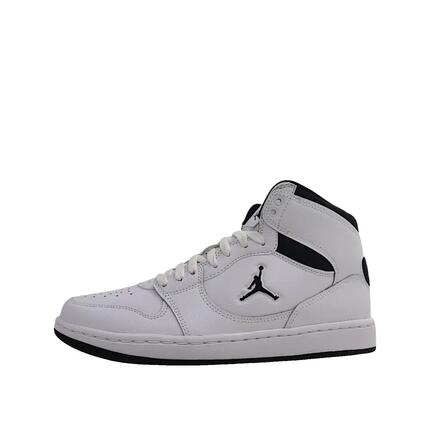 Zapatillas de baloncesto Nike Jordan Access Court Mid Blanc/Noir