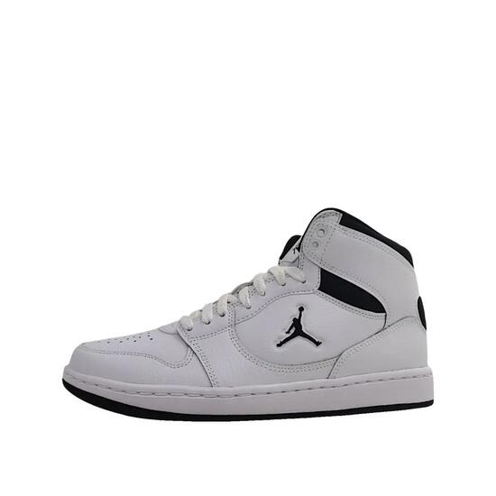 Zapatillas de baloncesto Nike Jordan Access Court Mid Blanc/Noir