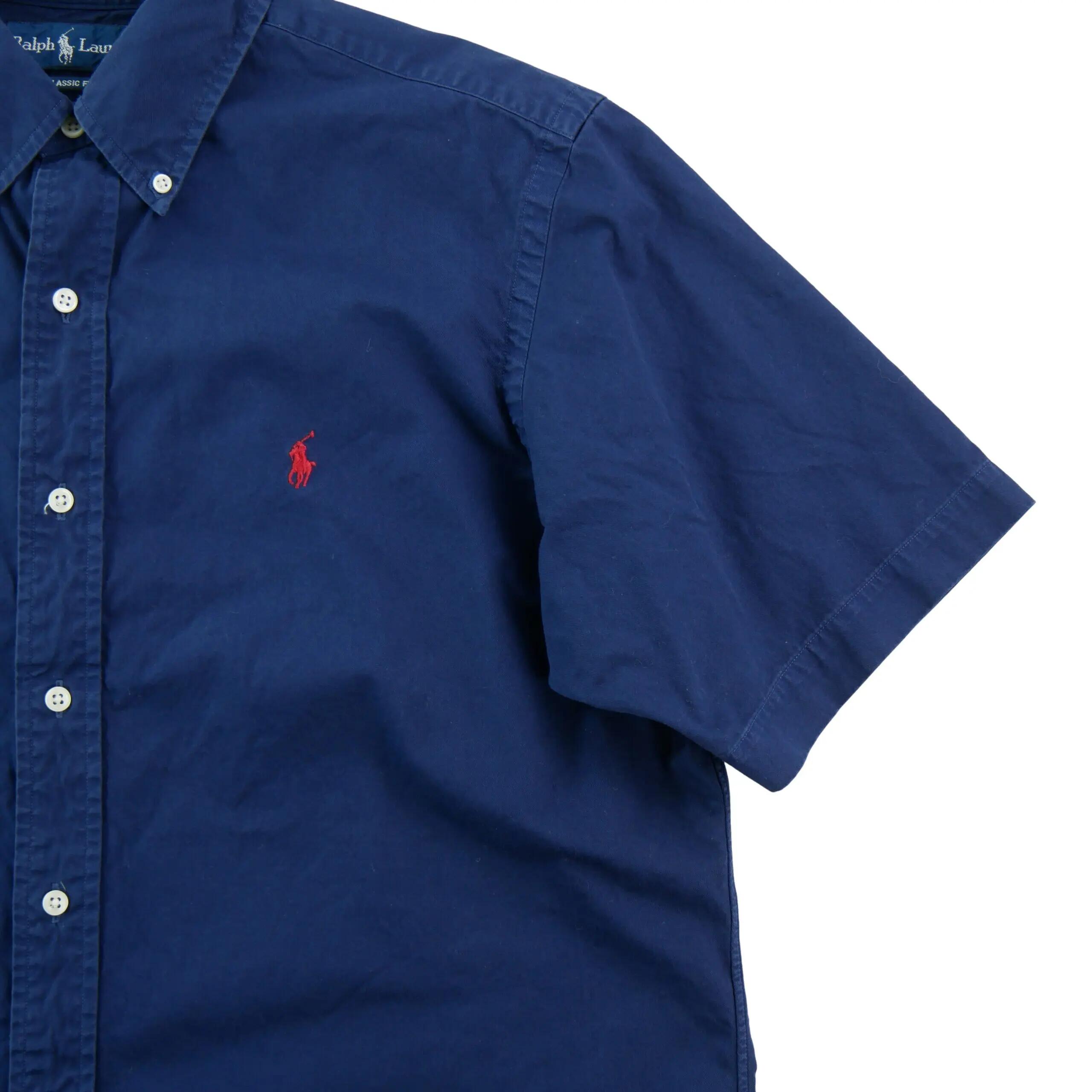 Seconde vie - Chemise classiques Homme uni - Très bon état 3/4