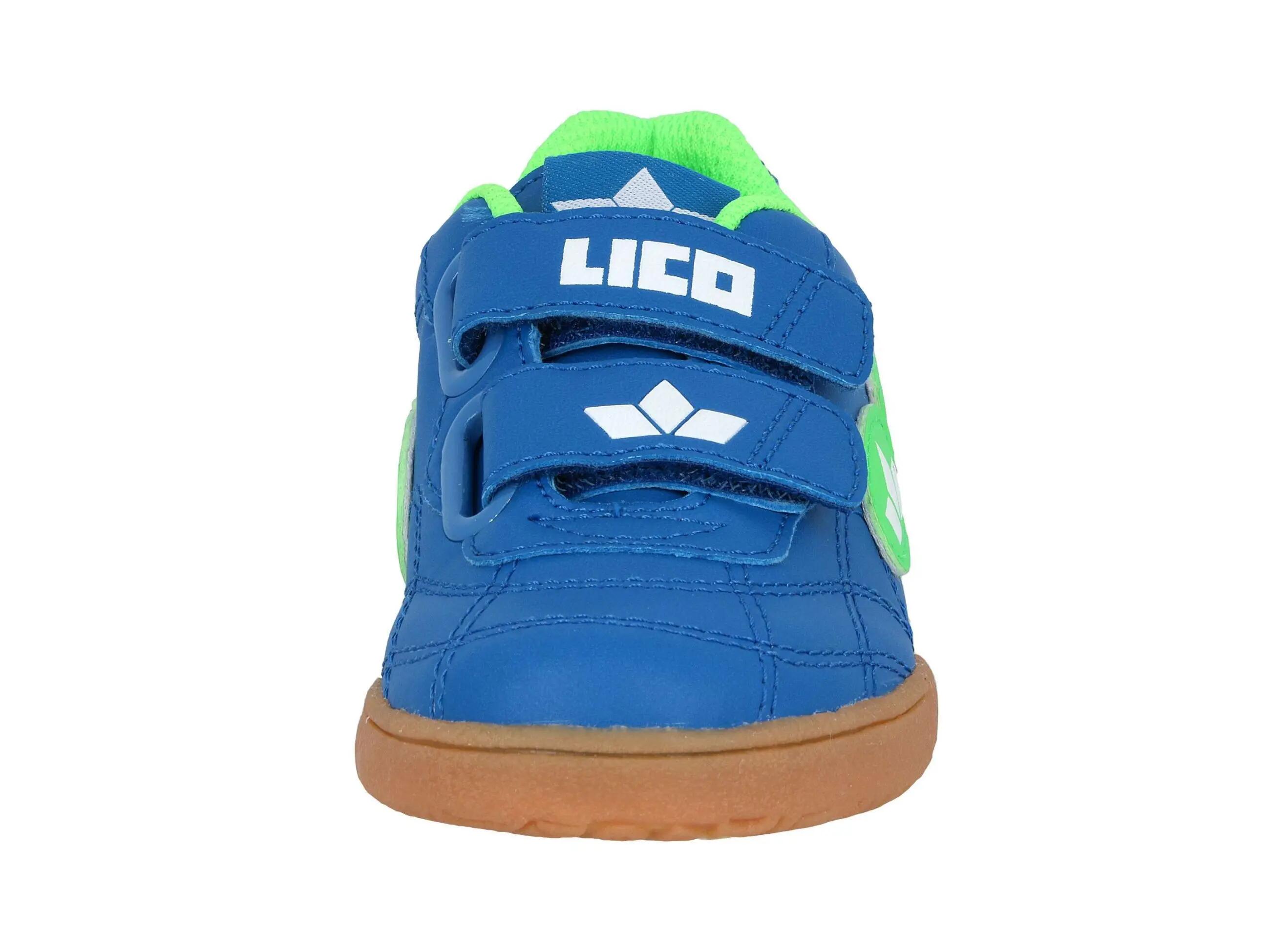 Chaussure LICO Bernie V garçon bleu velcro semelle amovible 3/6