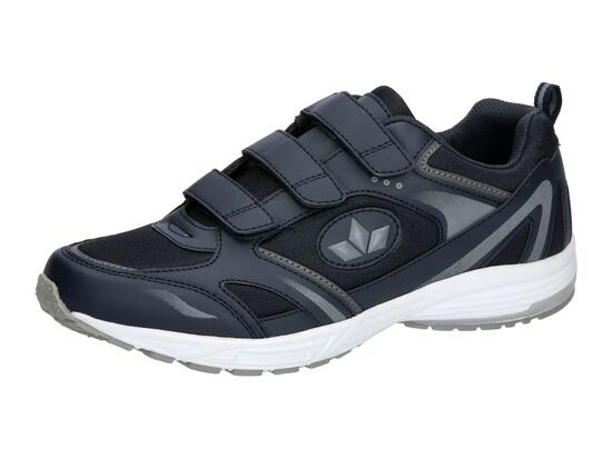 Chaussure jogging LICO Marvin V nylon bleu Velcro homme