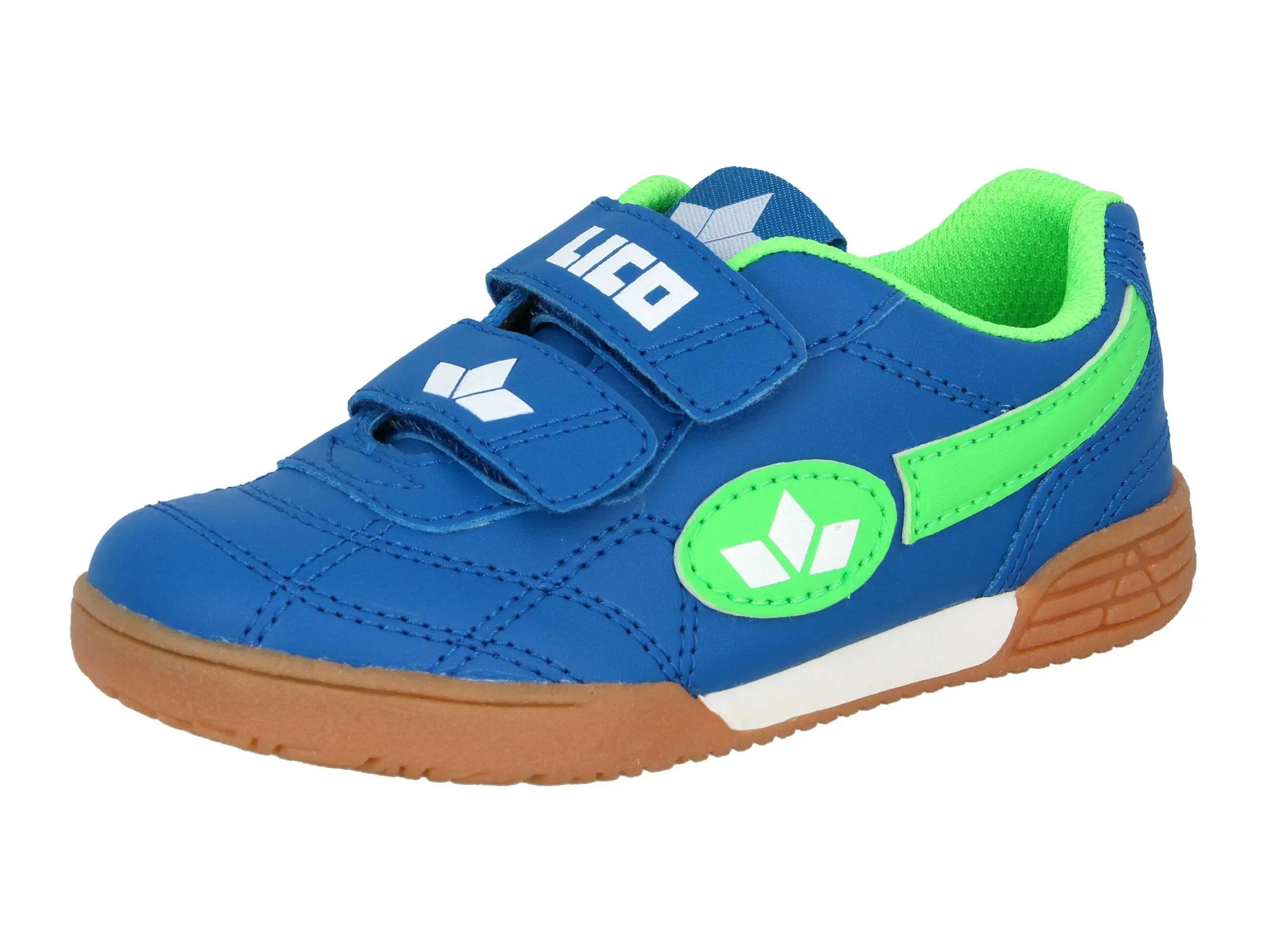 Chaussure LICO Bernie V garçon bleu velcro semelle amovible 2/6