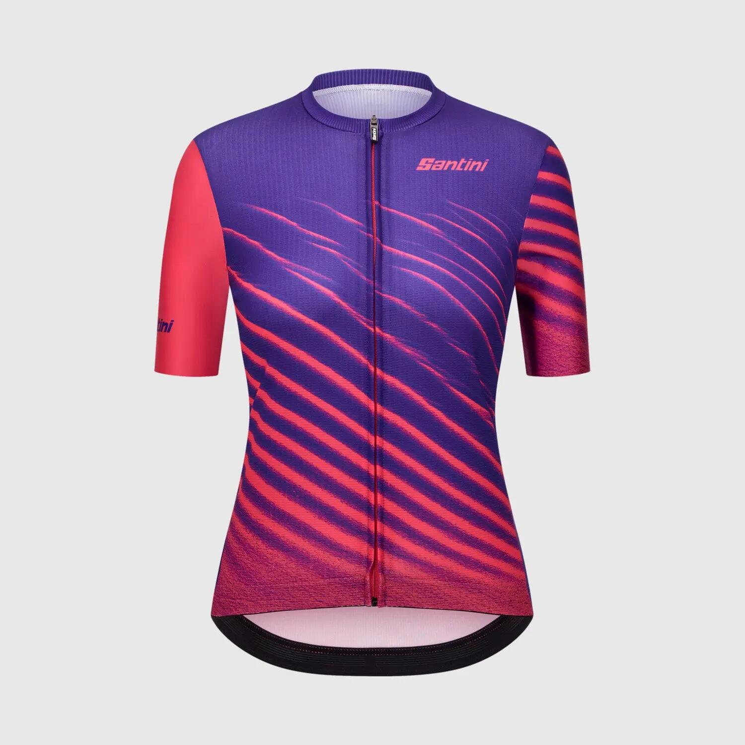 ASTRO WOMEN'S SHORT SLEEVE JERSEY - Violet 1/3