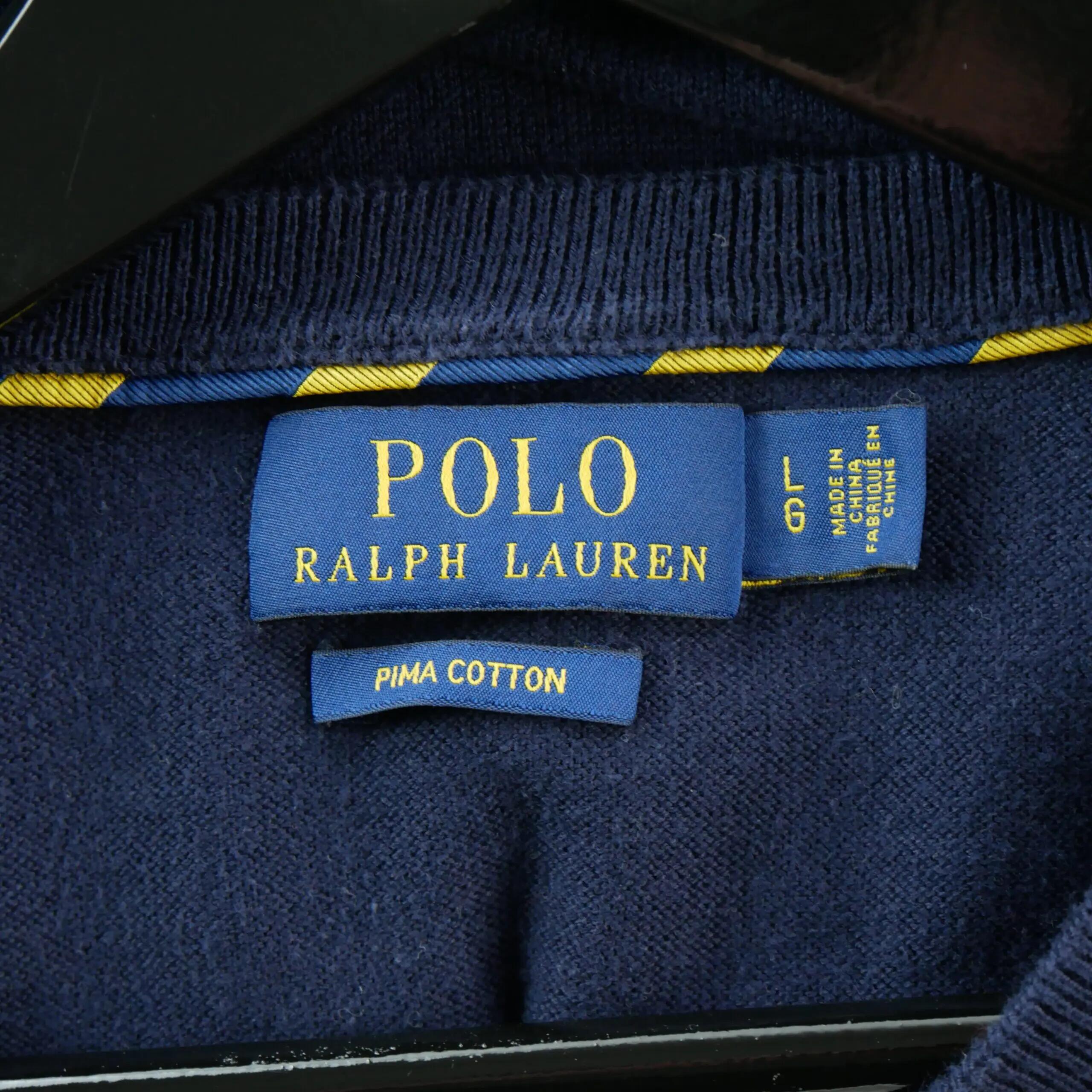 Seconde vie - Pull Homme Pull col V Pima Cotton - Excellent 5/7