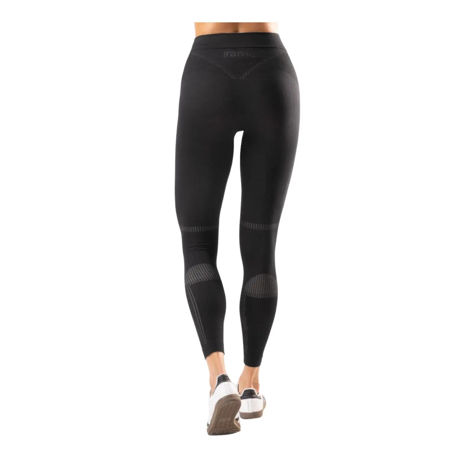 Legging thermique femme randonnée laine mérinos -5°C à 20°C Merino 40 3/4