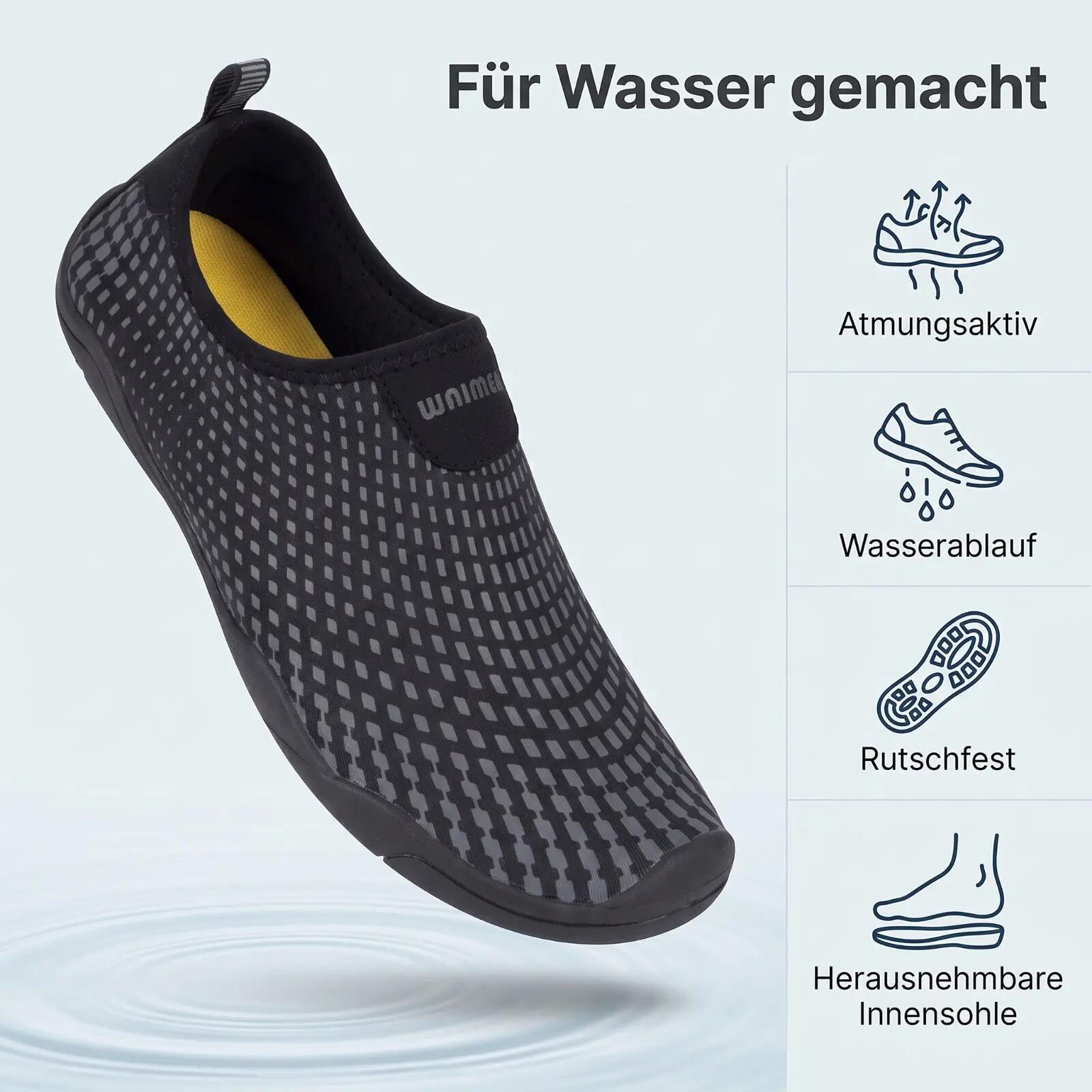 Wasserschuhe Strandschuhe Aquaschuhe Badeschuhe Stand up Paddle 39 5/7