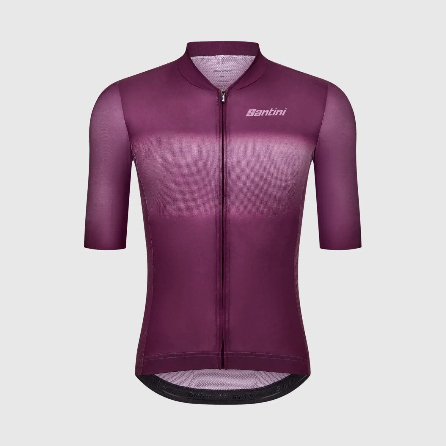 MIST MEN'S SHORT SLEEVE JERSEY - Bordeaux 1/4