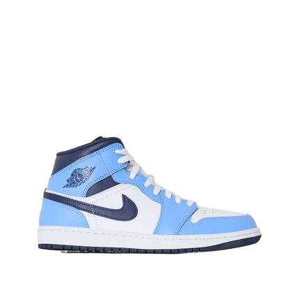 Zapatos de baloncesto Nike Air Jordan 1 Mid Azul/Blanco