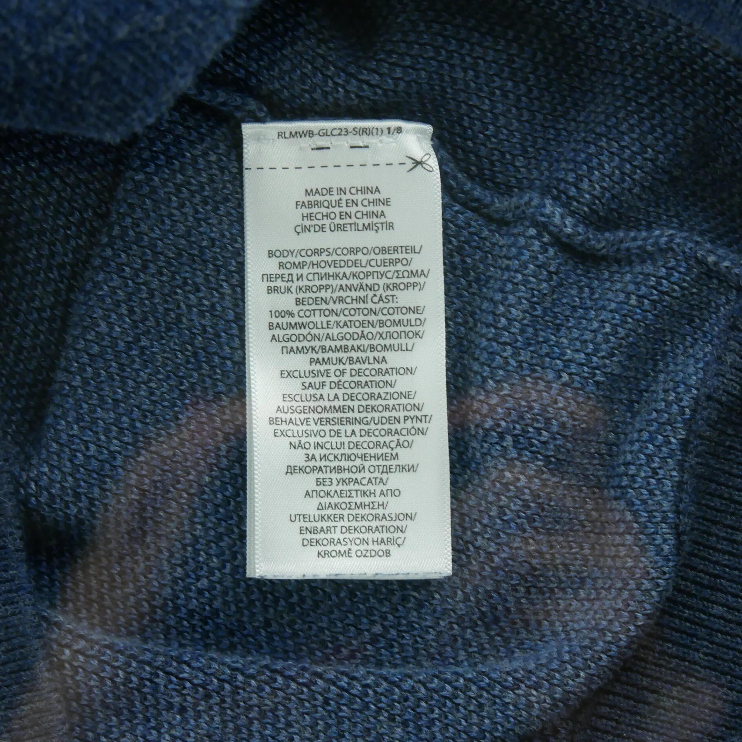 Seconde vie - Pull Homme Pima Cotton quart-zip - Excellent 7/8