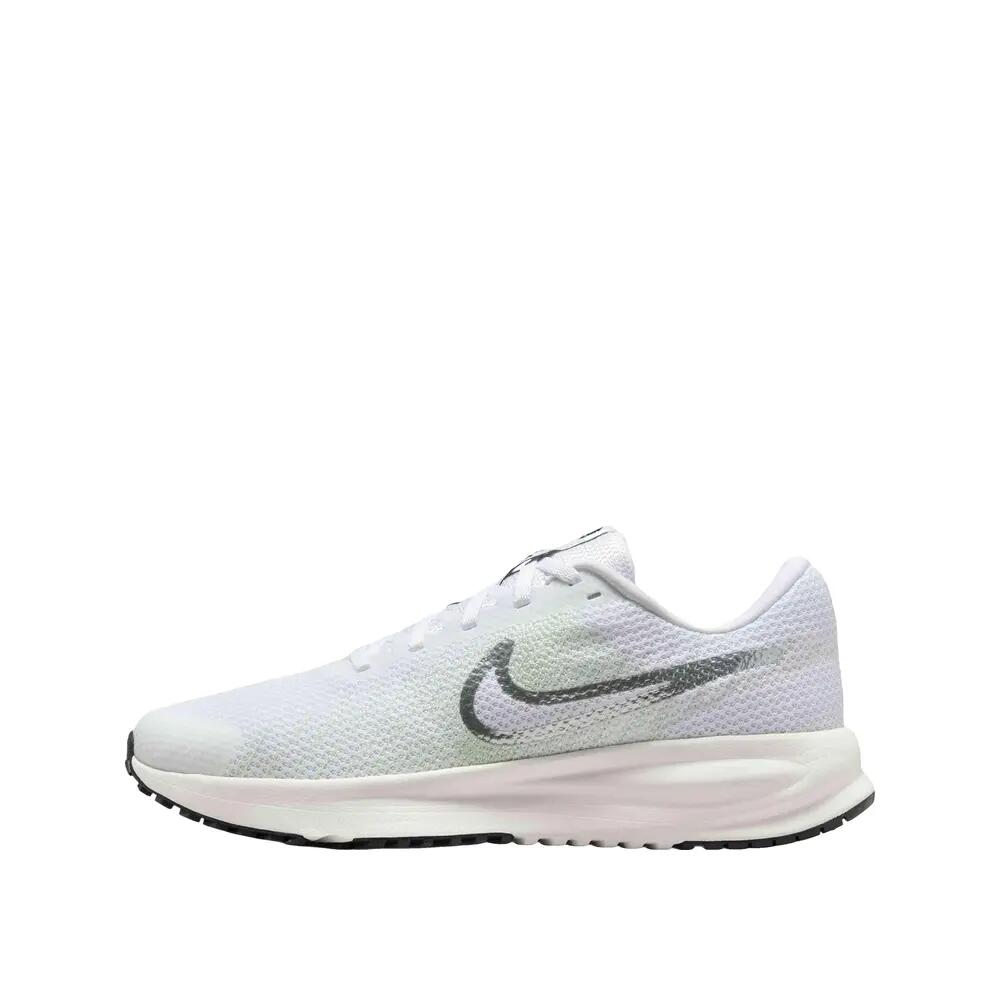 Sapatos de corrida Nike Run Defy Mulher Branco/Prata Metálico 1/6