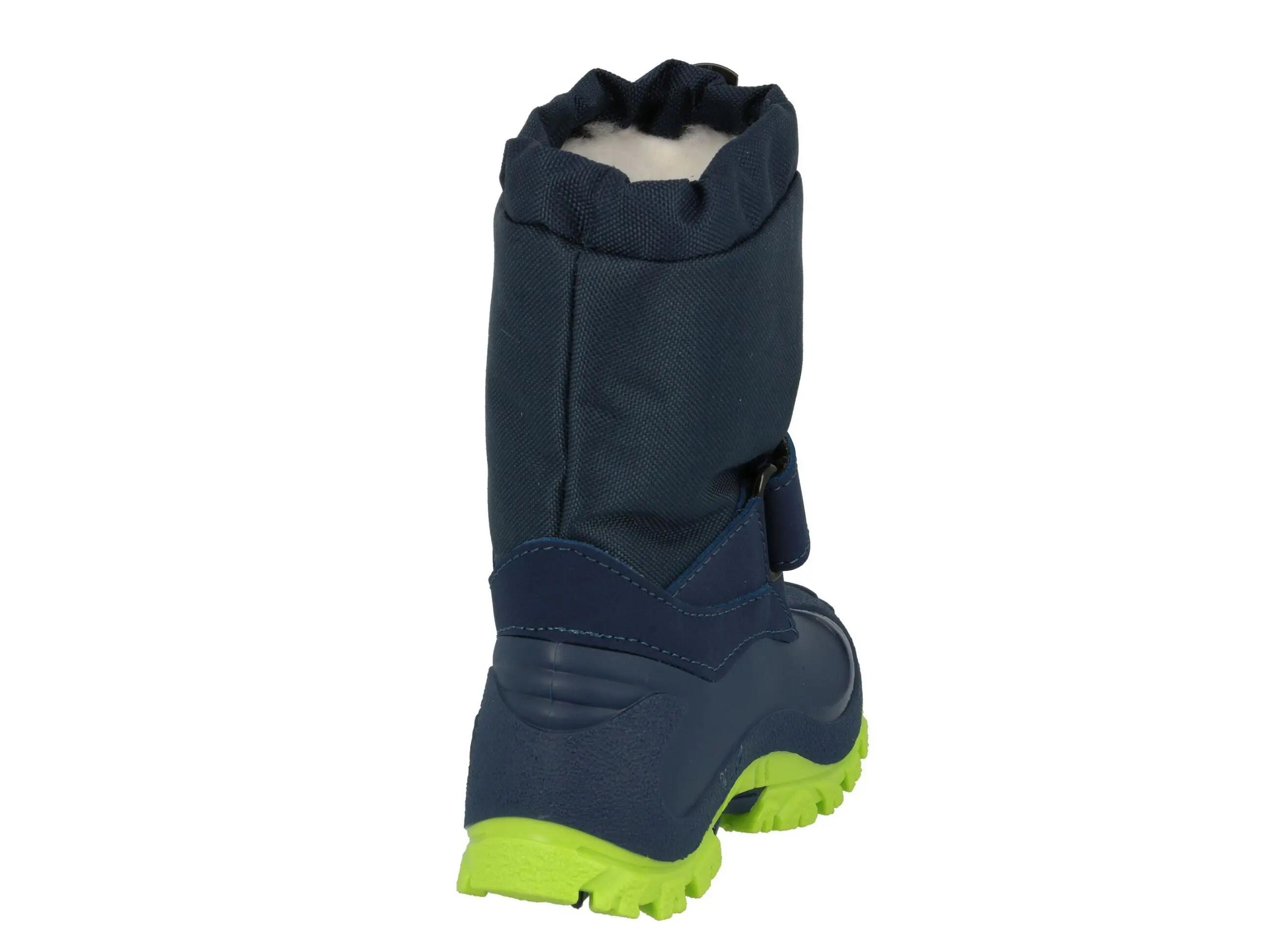 LICO Werro Boys' Boots Nylon, Quick Lacing, Warm Lining 4/6
