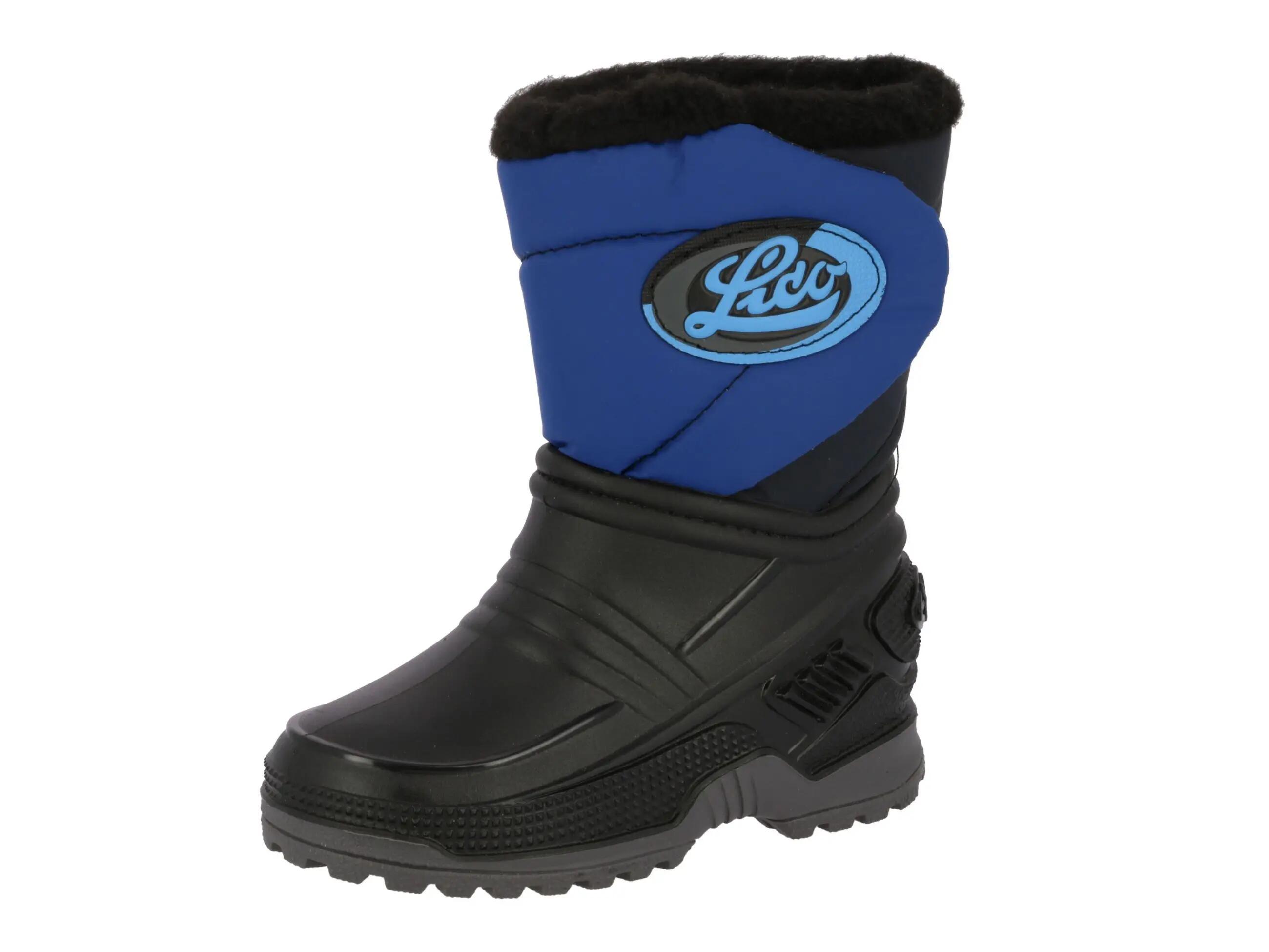 LICO Terra regenlaarzen met warme voering en klittenband 1/6