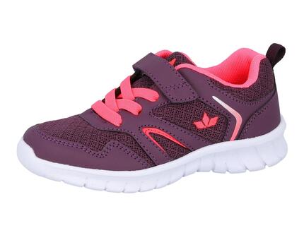Chaussure LICO Skip VS filles nylon rouge velcro semelle amovible