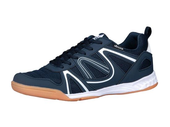 Chaussure LICO Fit Indoor hommes nylon bleu lacets semelle amovible