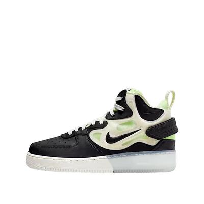 Scarpe Nike Air Force 1 Mid React Nero/Verde/Bianco