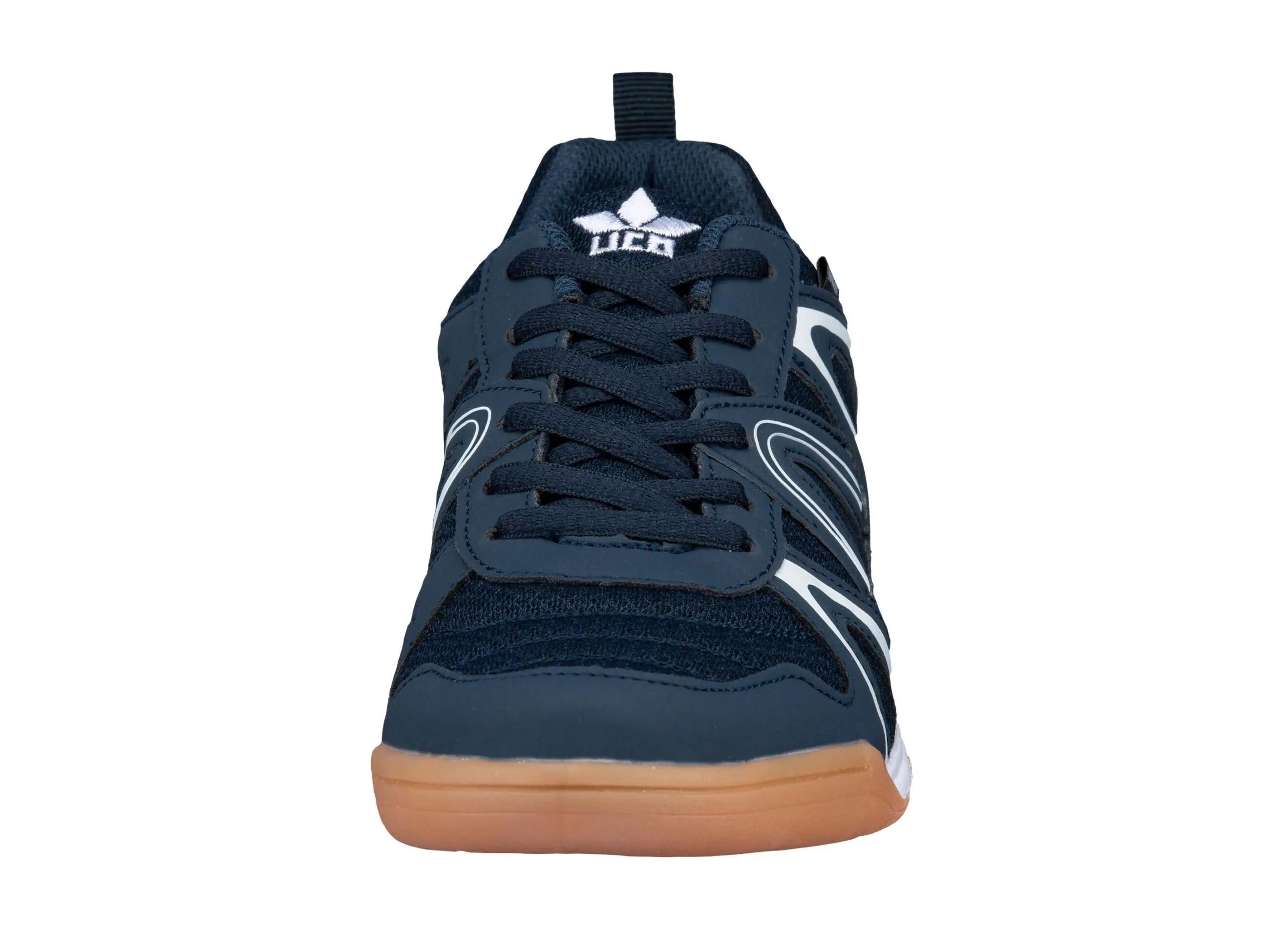 Chaussure LICO Fit Indoor Hommes nylon bleu, lacets, semelle amovible 3/6