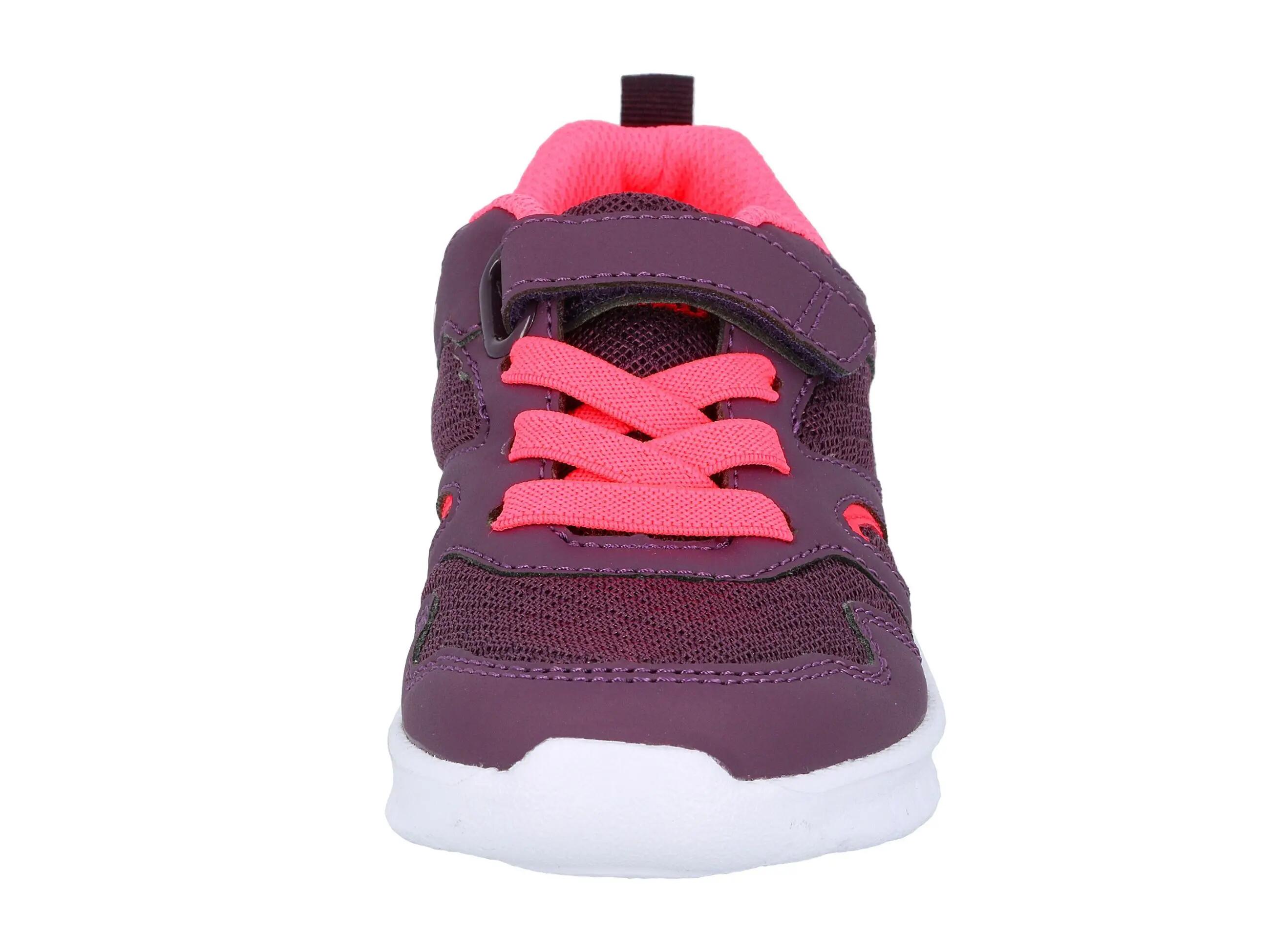Chaussure LICO Skip VS filles rouge nylon Velcro semelle amovible 3/6