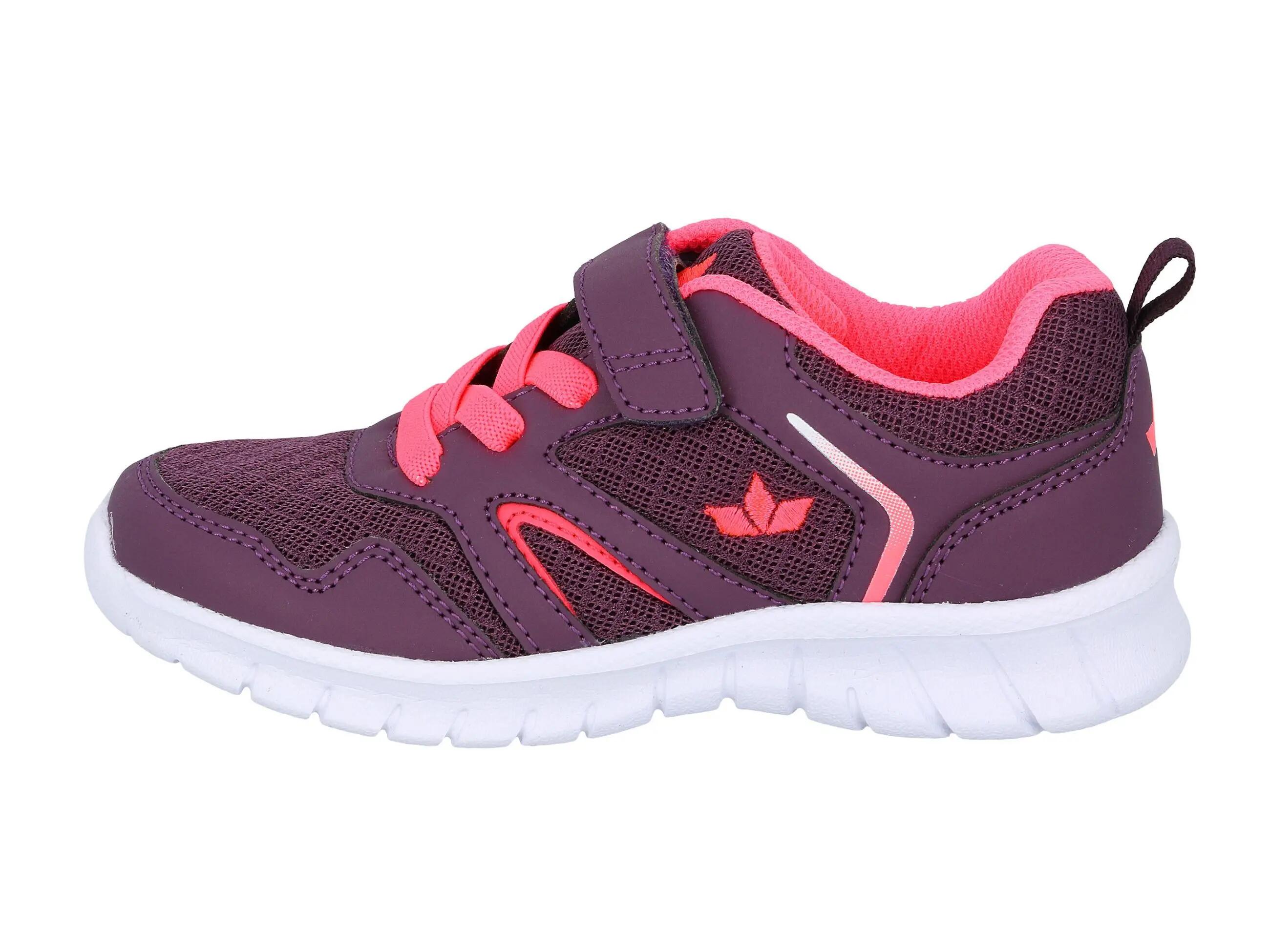 Chaussure LICO Skip VS filles rouge nylon Velcro semelle amovible 2/6