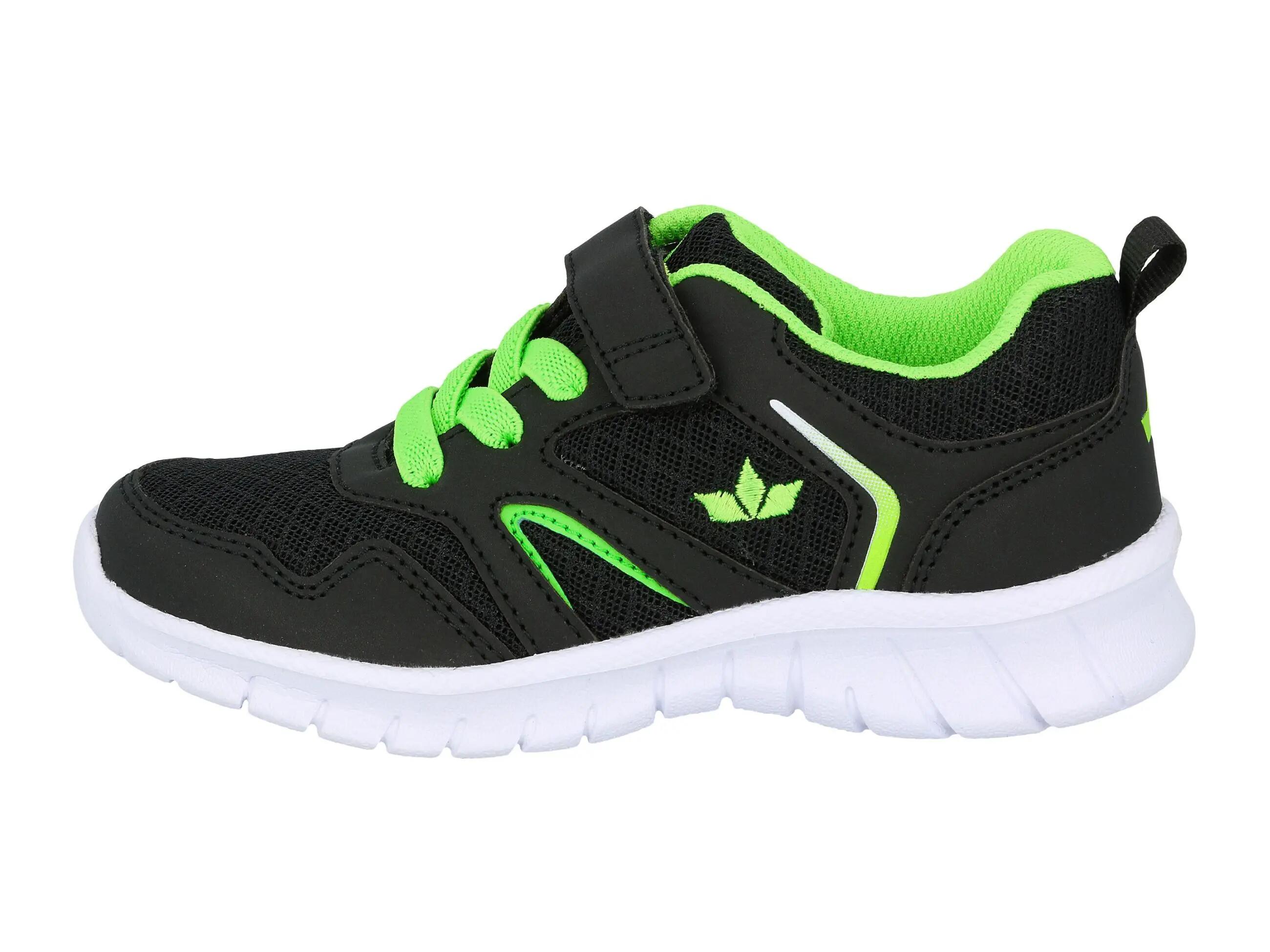 LIKO Skip VS Jungs Schuh Nylon schwarz Klett herausnehmbare Sohle 2/6