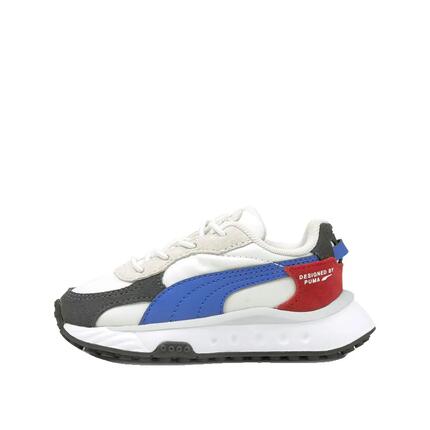 Zapatillas PUMA Wild Rider Rollin Blanc/Bleu/Rouge