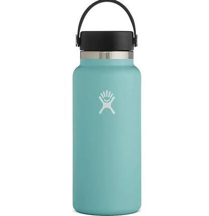 Bouteille d'eau isotherme en acier inoxydable sous vide - Large ouverture de 5 c