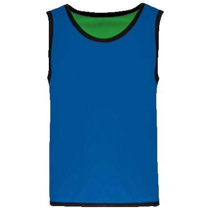 Chasuble de rugby réversible enfant - Lime / Spicy Orange - 10/14 ans