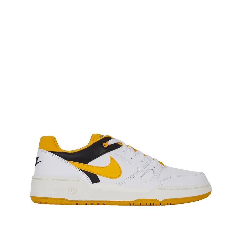 Zapatillas Nike Full Force Low Blanc/Or Université/Noir 1/3