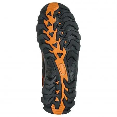 Herren-Outdoorschuhe, wasserdicht, Instinct UXH, braun/orange 3/5