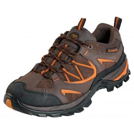 Herren-Outdoorschuhe, wasserdicht, Instinct UXH, braun/orange 2/5