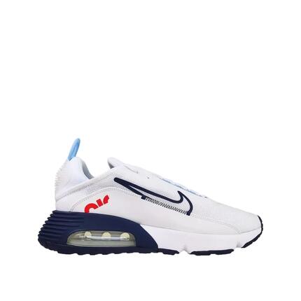 Zapatos Nike Air Max 2090 Blanco/Navy Medianoche/Rojo Chile