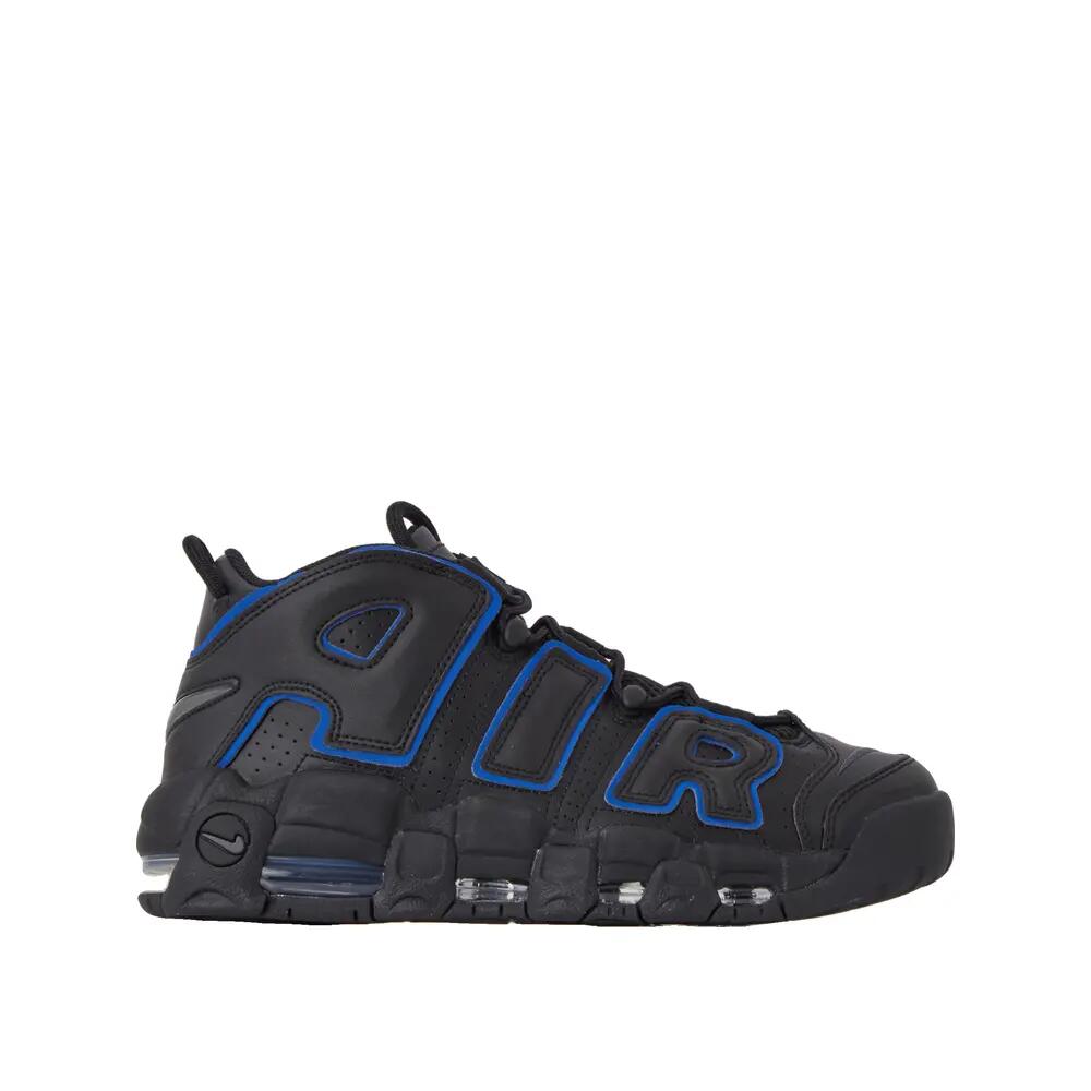 Nike Air More Uptempo 96 Shoes Black/Iron Grey/Game Royal 1/4