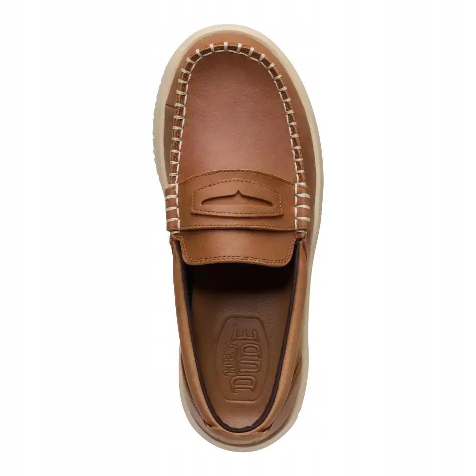 HEYDUDE Męskie mokasyny Wally NXT Loafer Leather 6/6