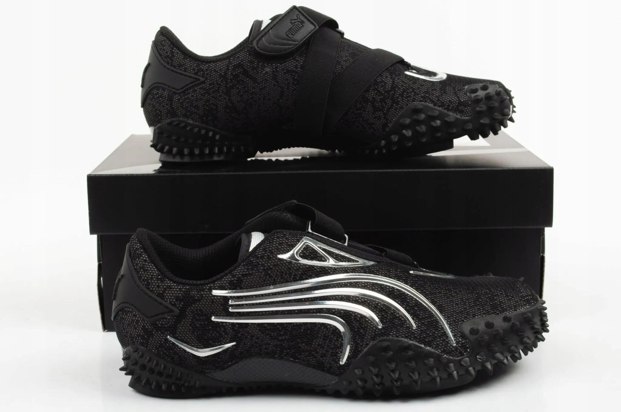 Buty sportowe Women Mostro Metallic na rzep czarne 9/9
