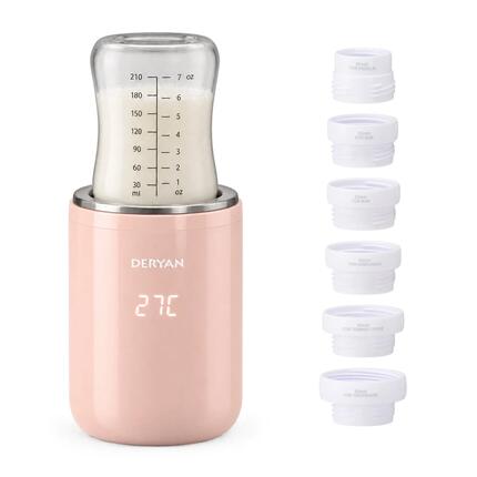 Chauffe-Biberon Bottle-In - Chauffe-Biberon Portable - Rose