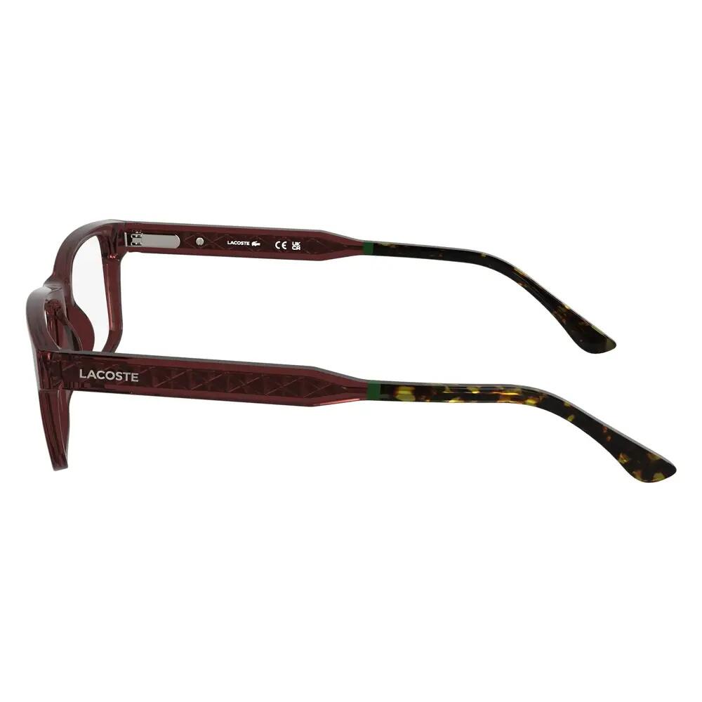 Lunettes de Vue Lacoste L2977 N 601 en Acétate Injecté Homme 54 mm 3/4