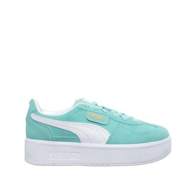 Schoenen puma palermo elevata dames turquoise/wit