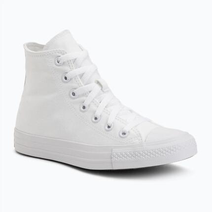 Baskets Converse CTAS HI MONO TOILE Blanc