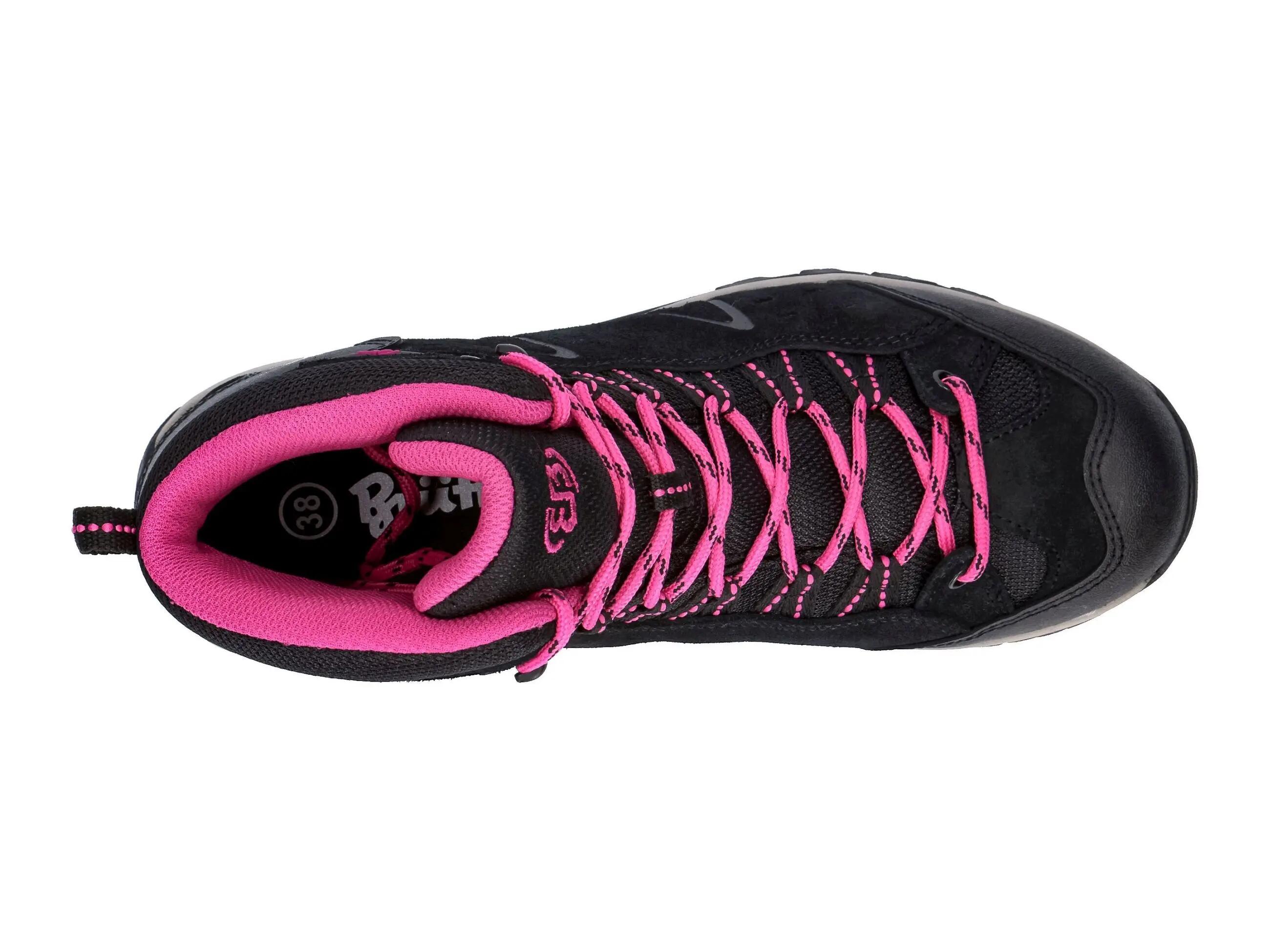 Scarpa trekking Brütting Mount Bona High camoscio impermeabile Vibram 5/6