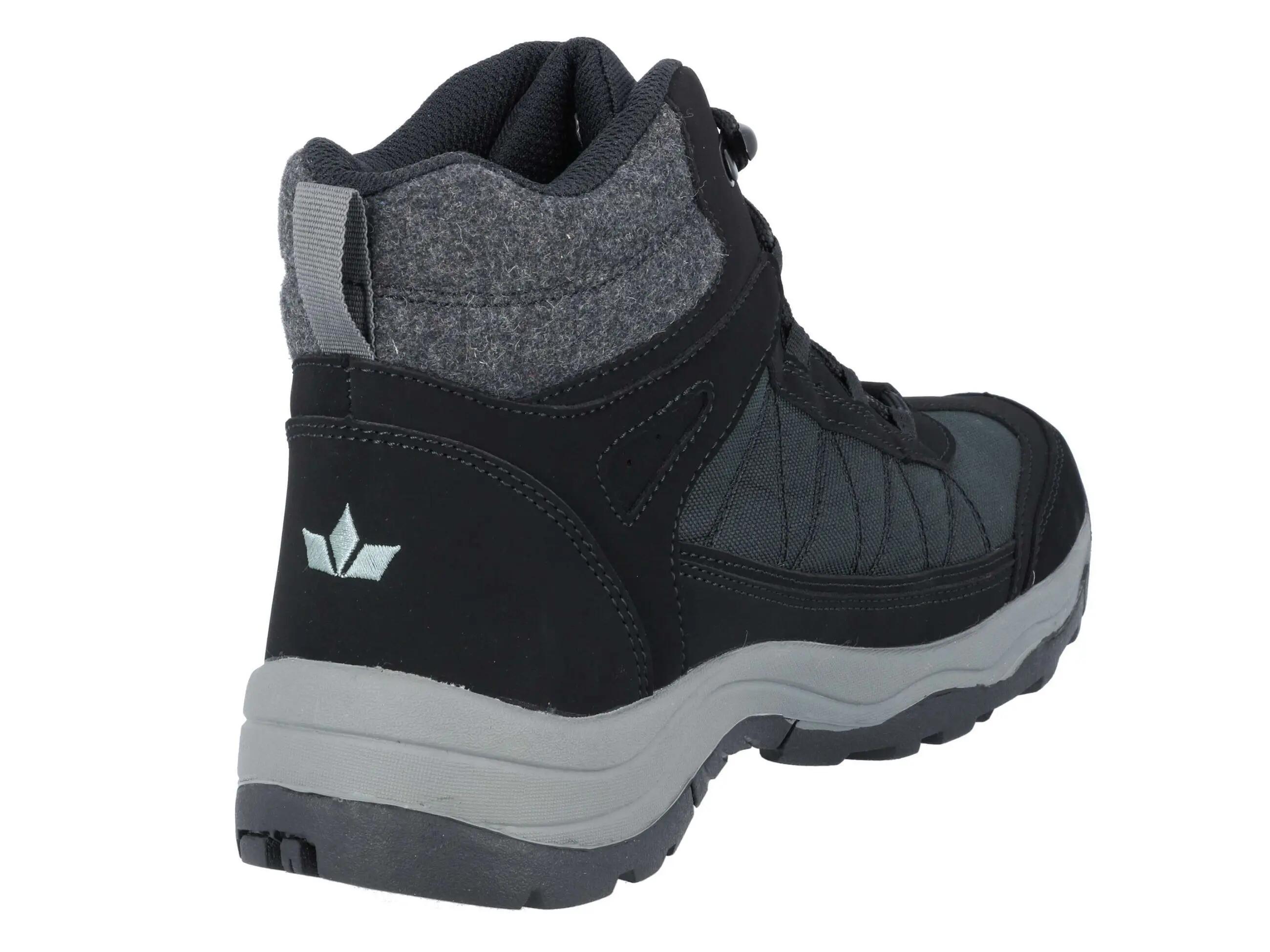 Chaussure d'hiver LICO Randers imperméable nylon noir 4/6