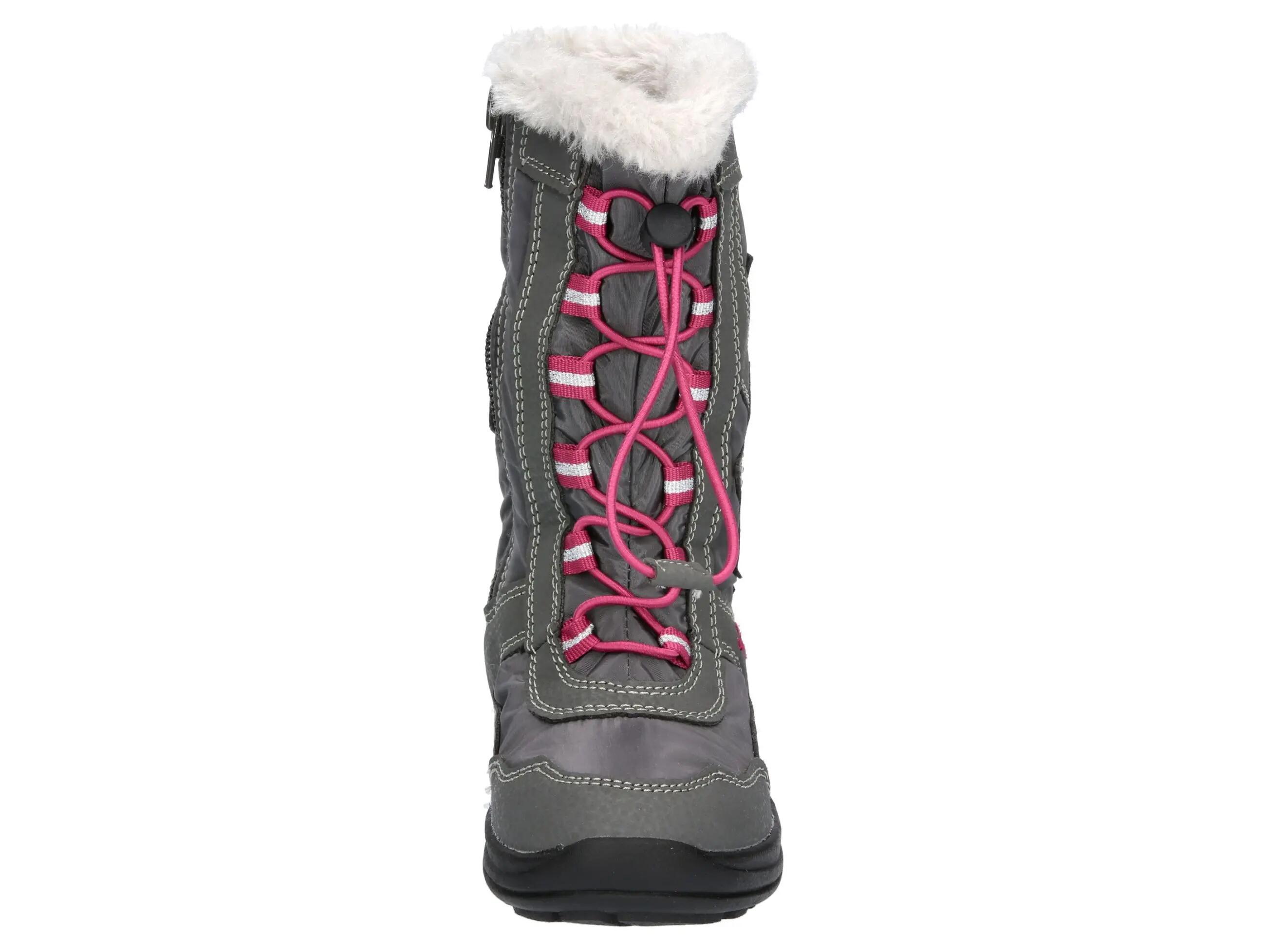 Bottes hiver LICO Cathrin filles nylon imperméable gris 3/6