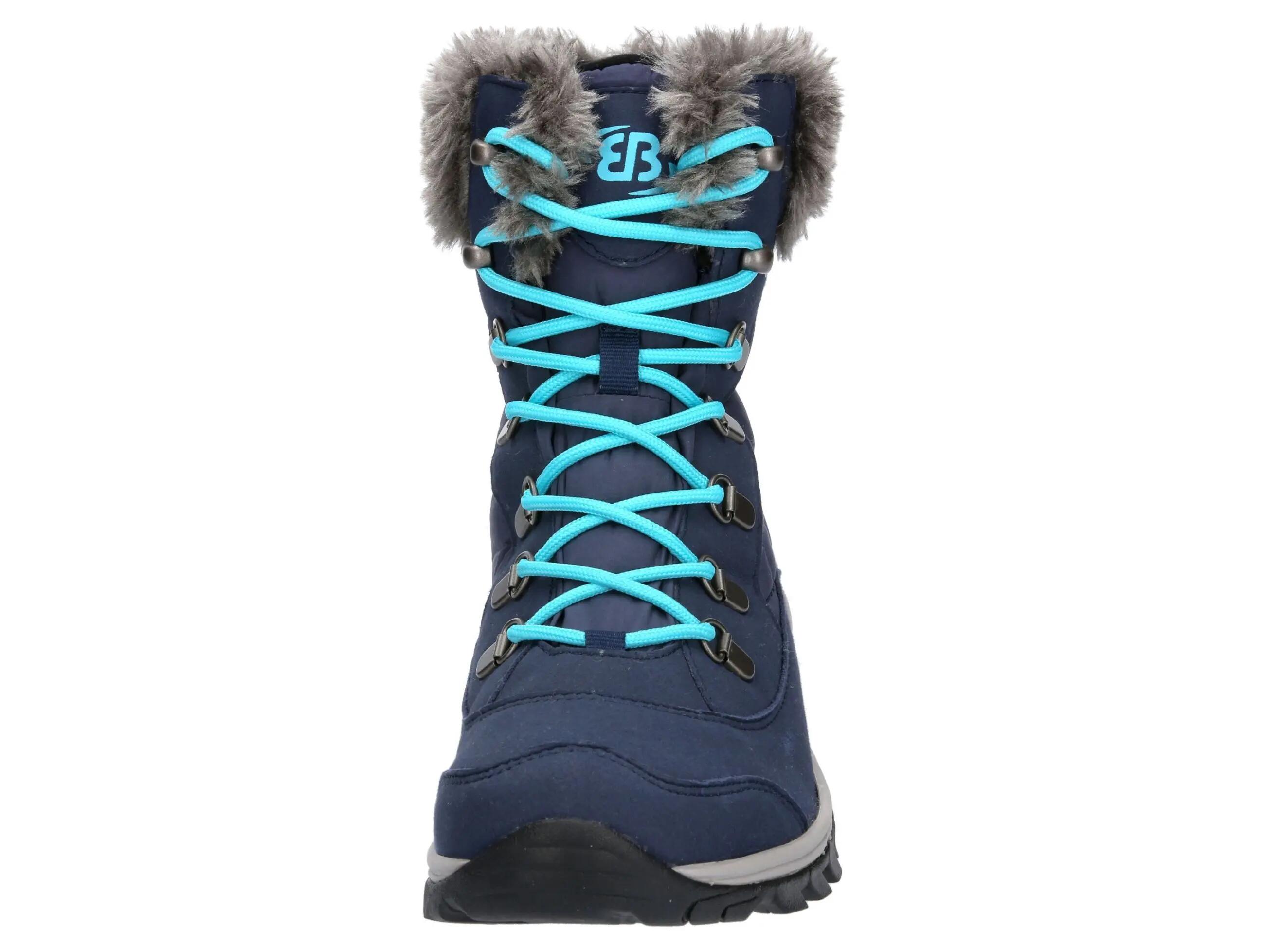 Chaussures d’hiver Brütting Himalaya Femme Bleu nylon imperméable 3/6